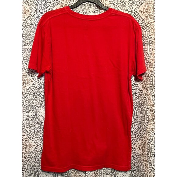 Blue 84 University Of Nebraska Huskers Red T-Shirt Size M - Picture 2 of 8